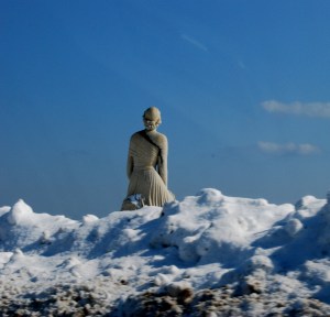 Watching for her returning fisherman