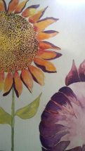 Watercolor Sunflowers