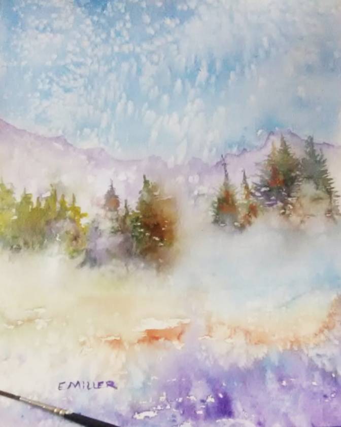 Watercolor July 2018