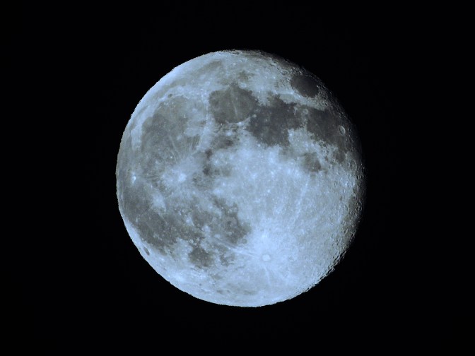 Silent Sunday Super Moon Day 4 Super Moon Day 4 over New Hampshire USA